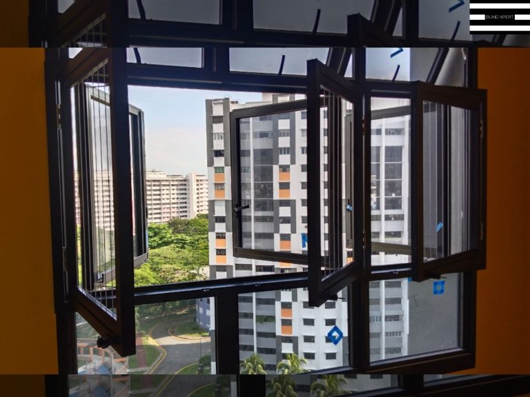 invisible grilles with swing casement for window