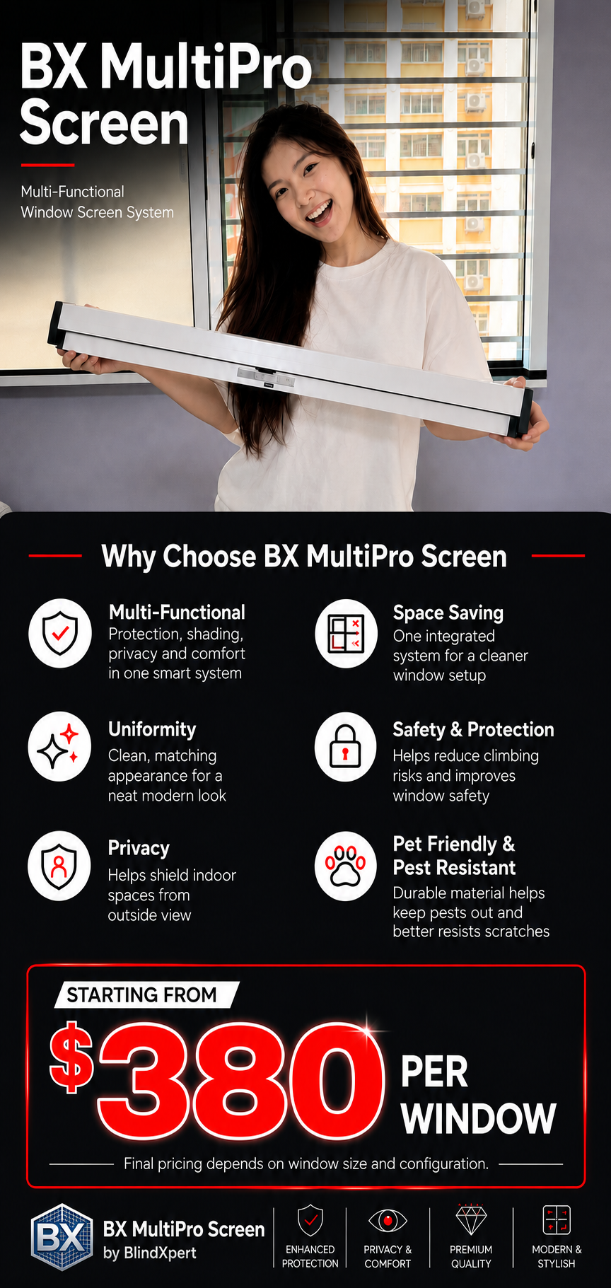 BX MultiPro Screen Hero Poster