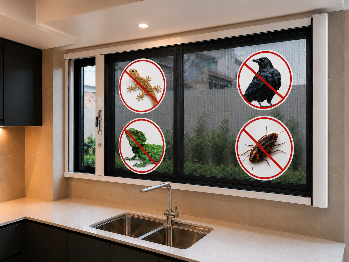 Helps Keep Pests Out Helps Keep Pests Out