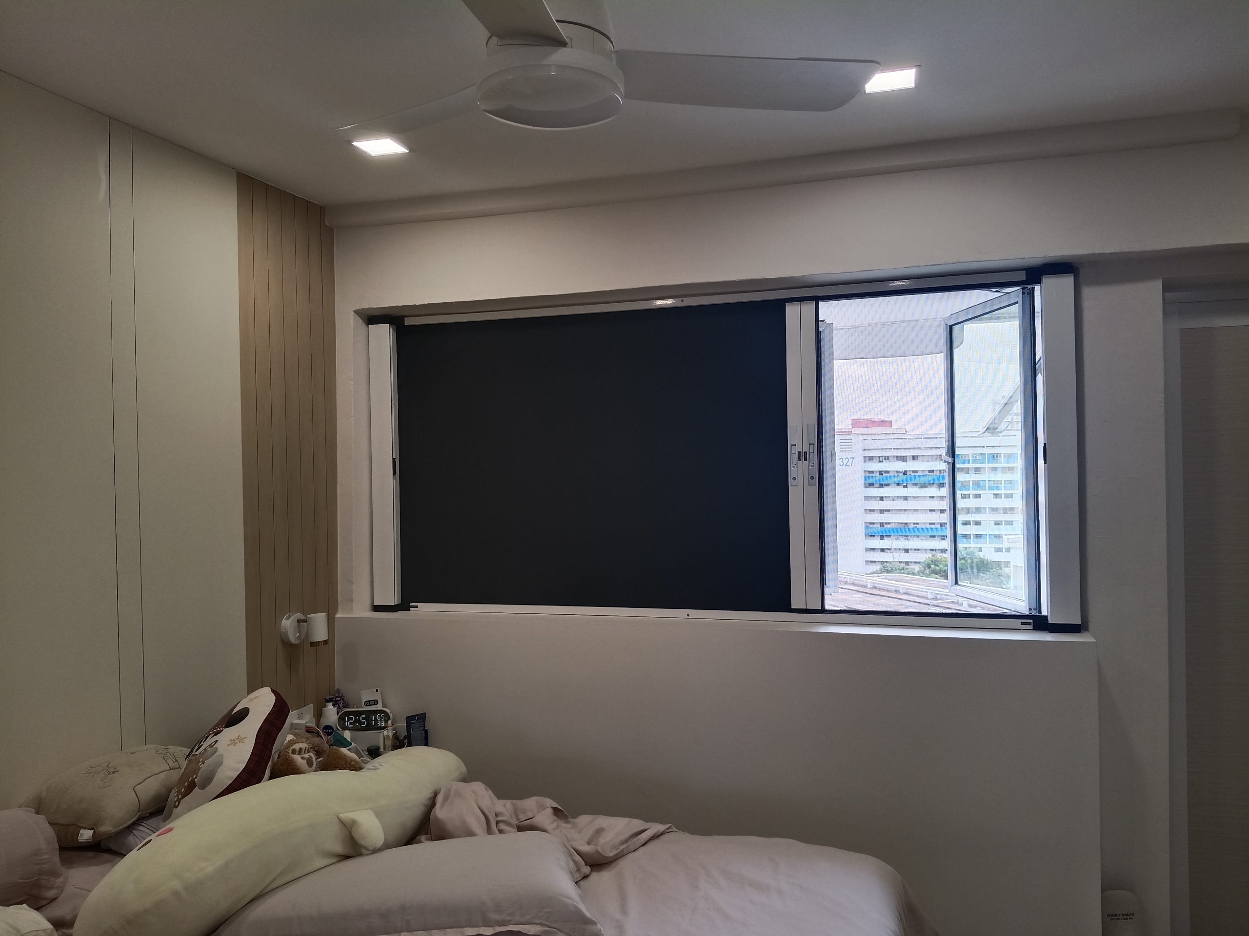 invisible grille singapore installed in a Singapore home