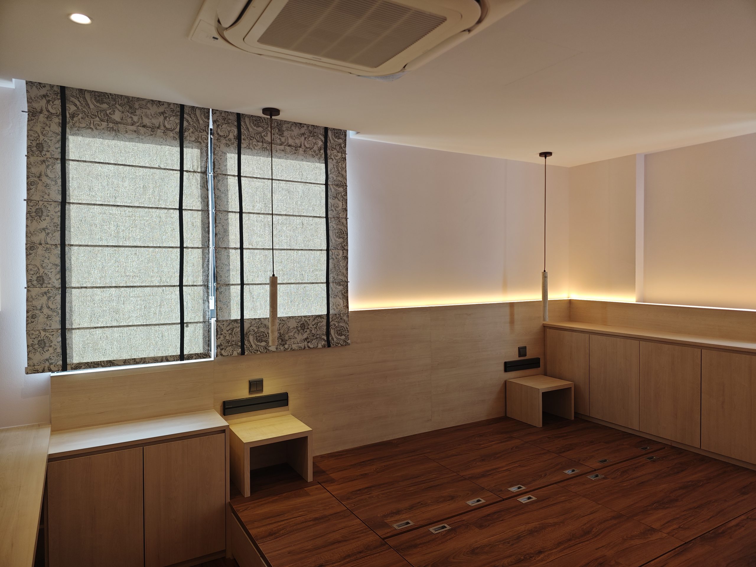 curtain boutique singapore installed in a Singapore home